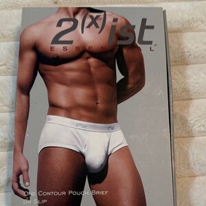 2xist Men's Black Contour Pouch Brief